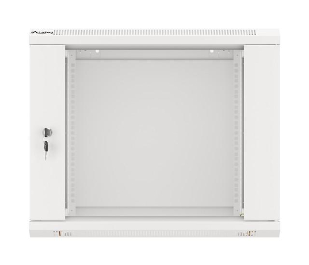Lanberg Wisząca 19" 9U 600x450mm jednosekcyjna (szara) - 455390 - zdjęcie 7